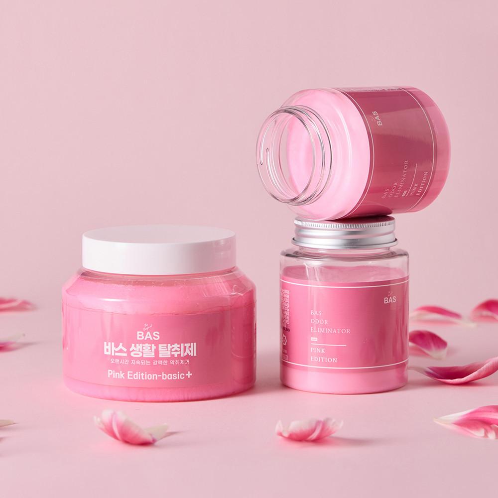 [쇼핑맘 공동구매] BAS 생활 탈취제 핑크에디션 베이직플러스 350g 미니플러스 160g / 미니플러스 160g 3종 /   배수구트랩 / 싱크대클리너 / 배수구 클리너 울트라