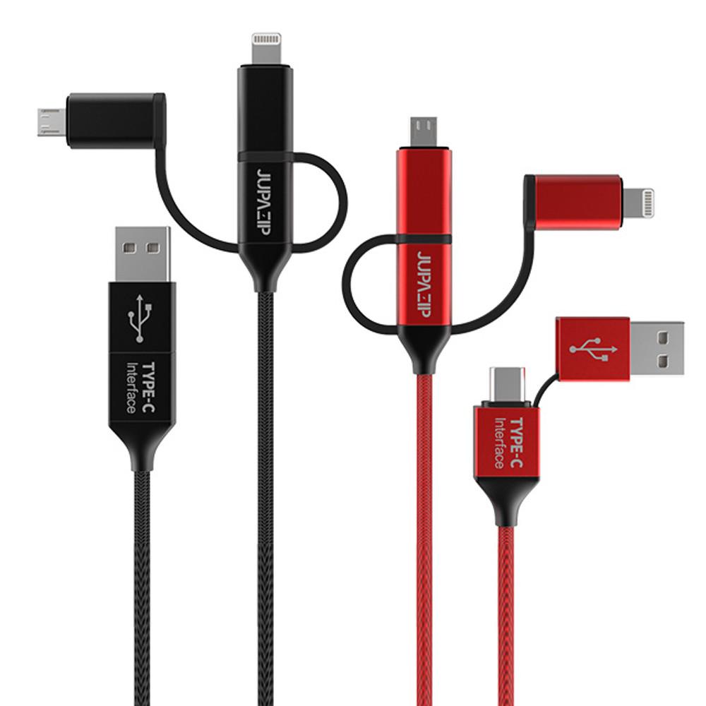 주파집 6in1 CtoC 멀티 PD 60W 8핀 C타입 5핀 고속충전케이블