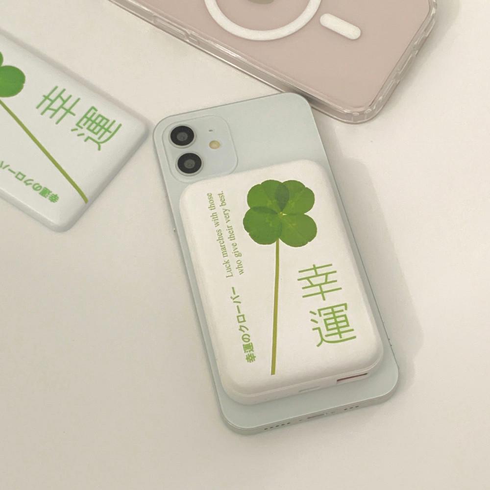 幸運 | 유선&무선 충전 보조배터리 (5100mAh&10000mAh)