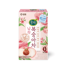 순작 납작복숭아차 티백