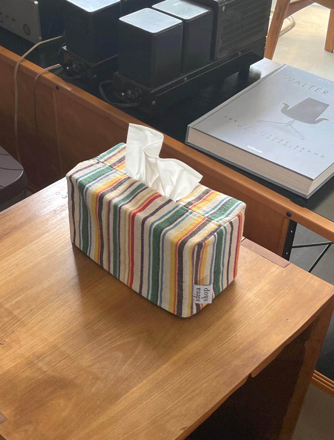 multi s/t tissue case - green(m)