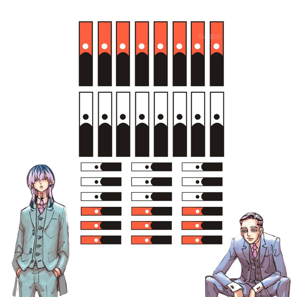 도쿄 리벤저스 범천 하이타니 린도 코스프레 문신 타투 스티커 현재 미래 버전 소품