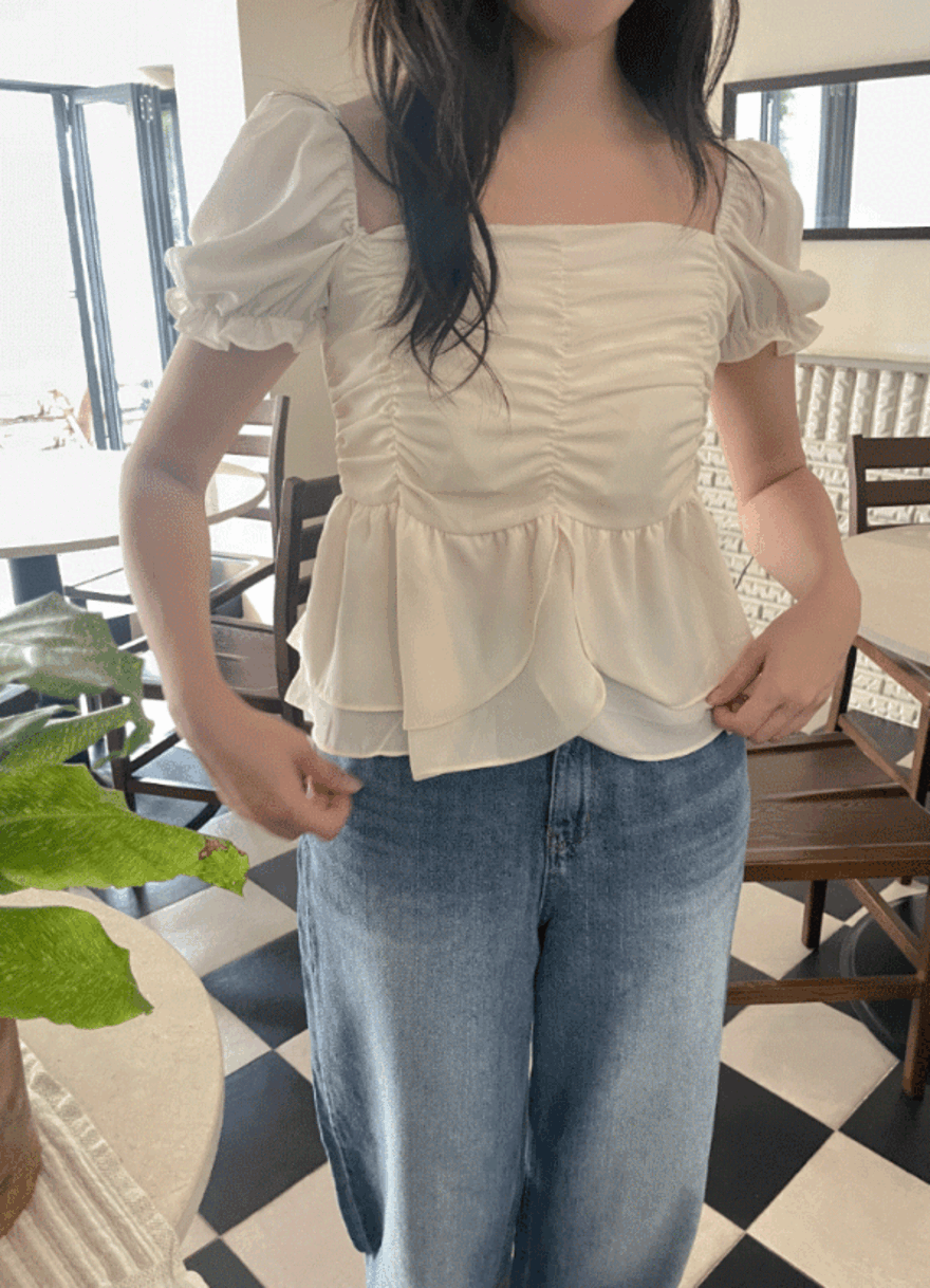 핑너겟 콘실크 블라우스 (3colors)