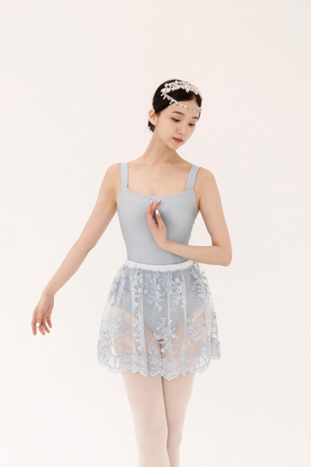 [3% off] Rococo skirt_ blue