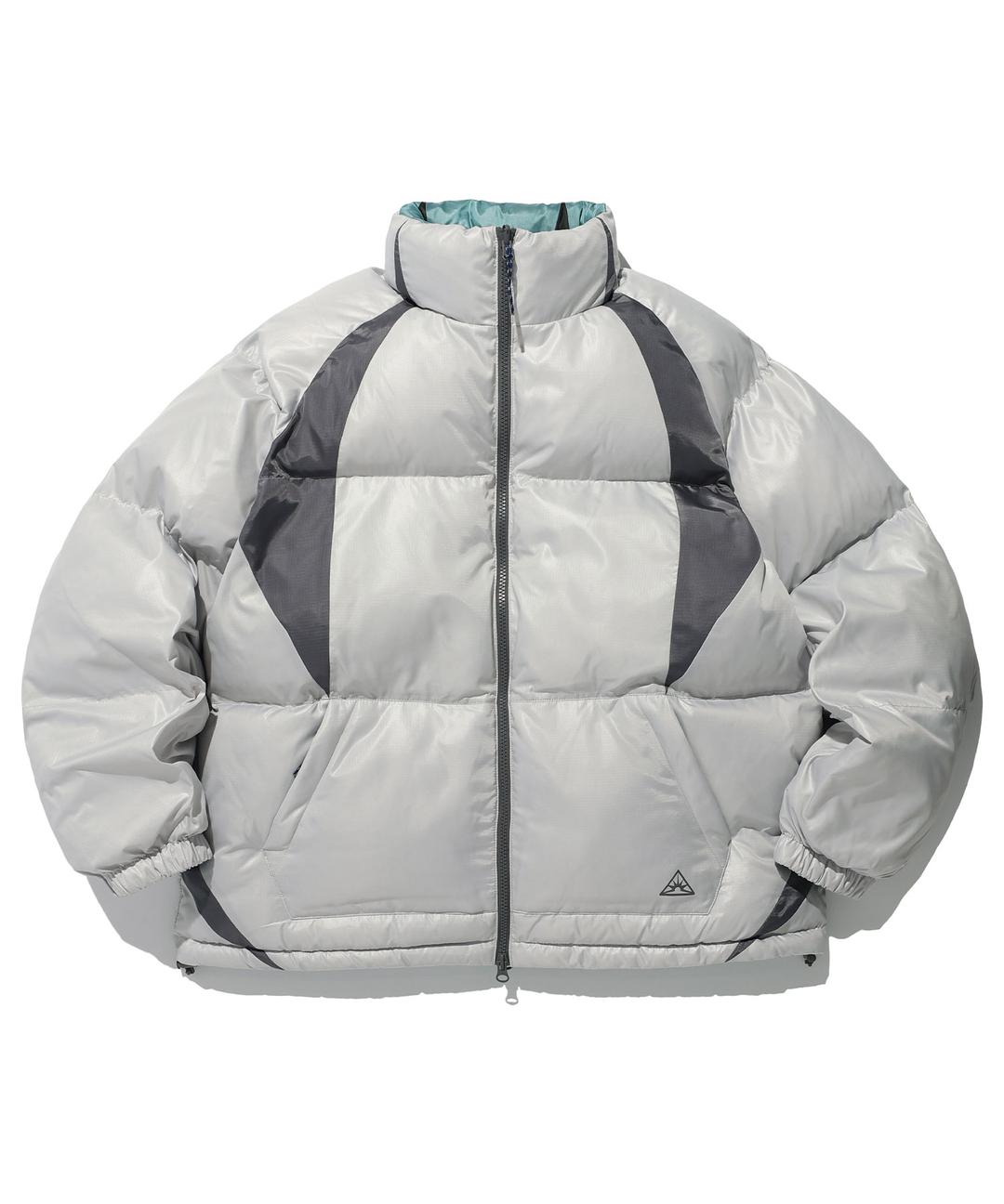REVERSIBLE PUFFER JACKET[LIGHT GREY]