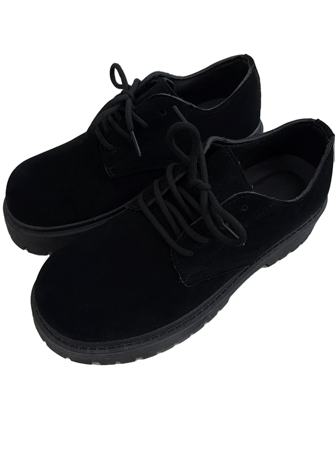 (주문폭주) +4cm 키높이 스웨이드 더비 슈즈 2C