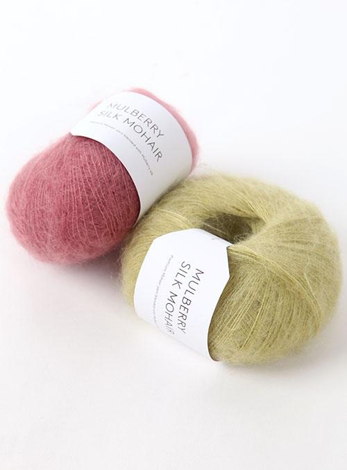 멀버리 실크 모헤어(Mulberry Silk Mohair) (1볼/25g±2.5g)
