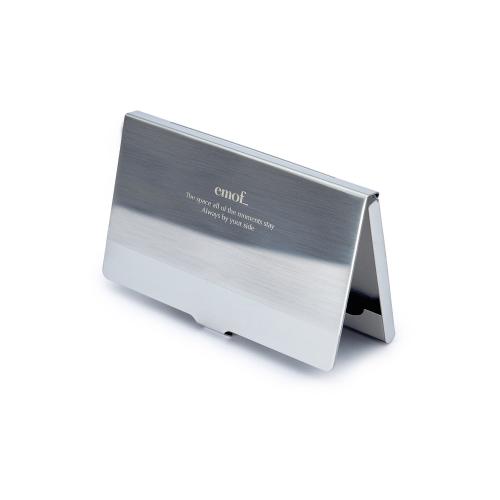 SILVER MIRROR CASE 스테인리스 거울 명함 케이스