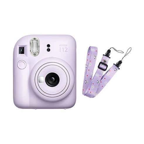 후지 인스탁스 미니12 즉석카메라+스트랩 - 즉석카메라 | 쿠팡