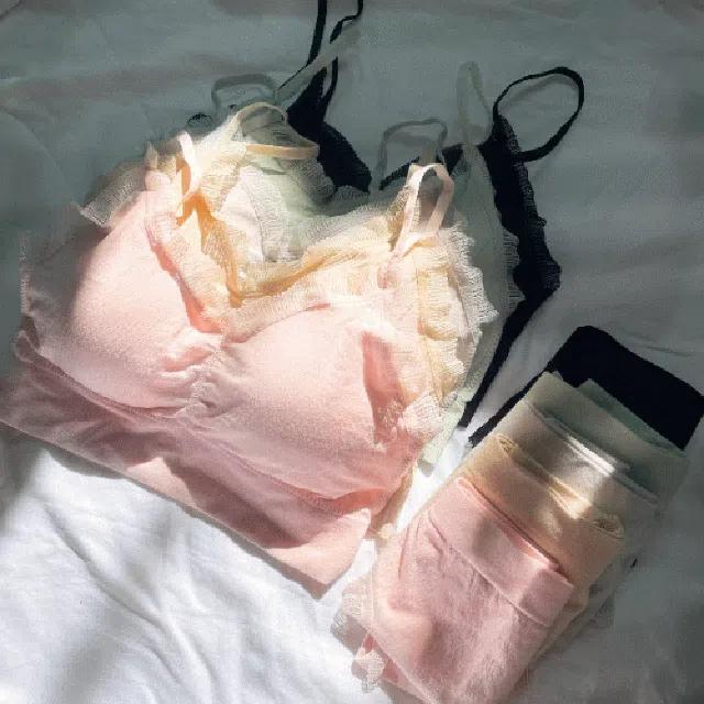 소프트 샤 브라렛 팬티 세트