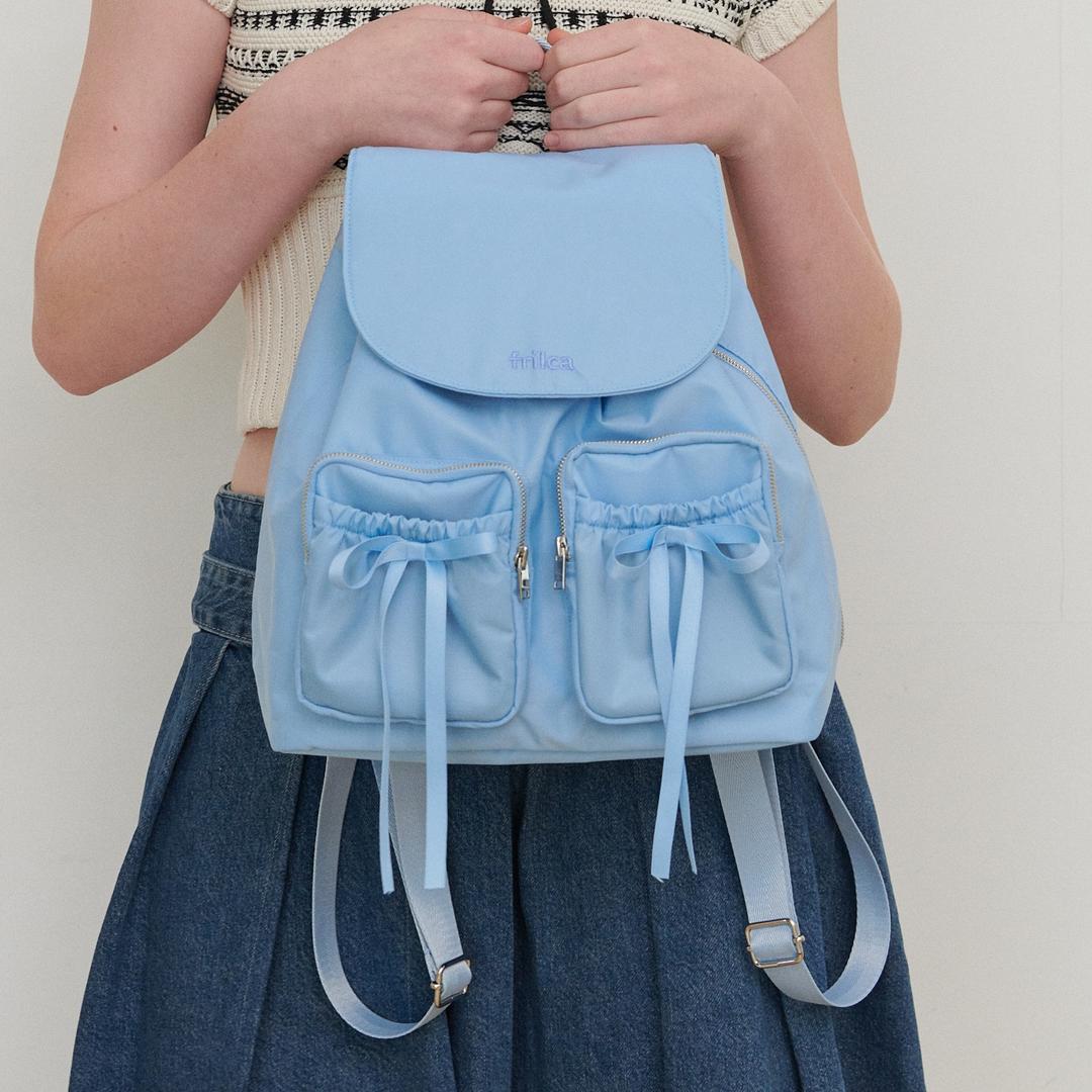FRILCA POCKET BACKPACK_BLUE
