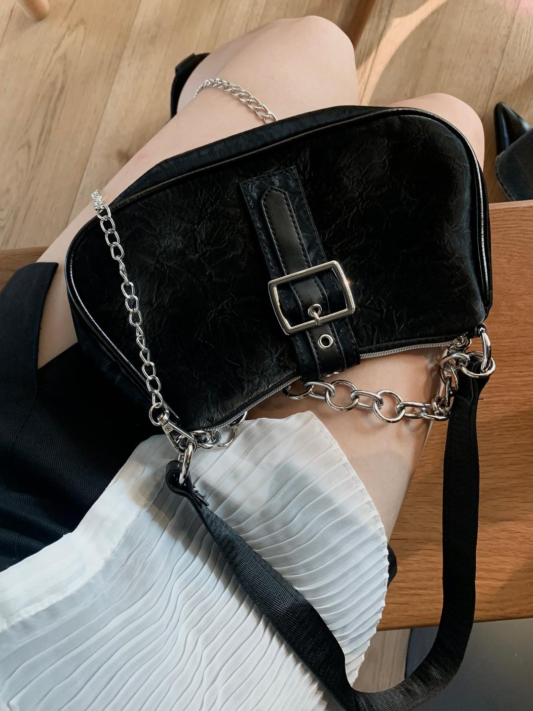 Black 3-way Chain Bag