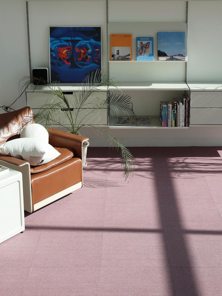 더프리그 친환경 방염 타일카페트 사무실 거실 인테리어 시공 카펫타일 500x500