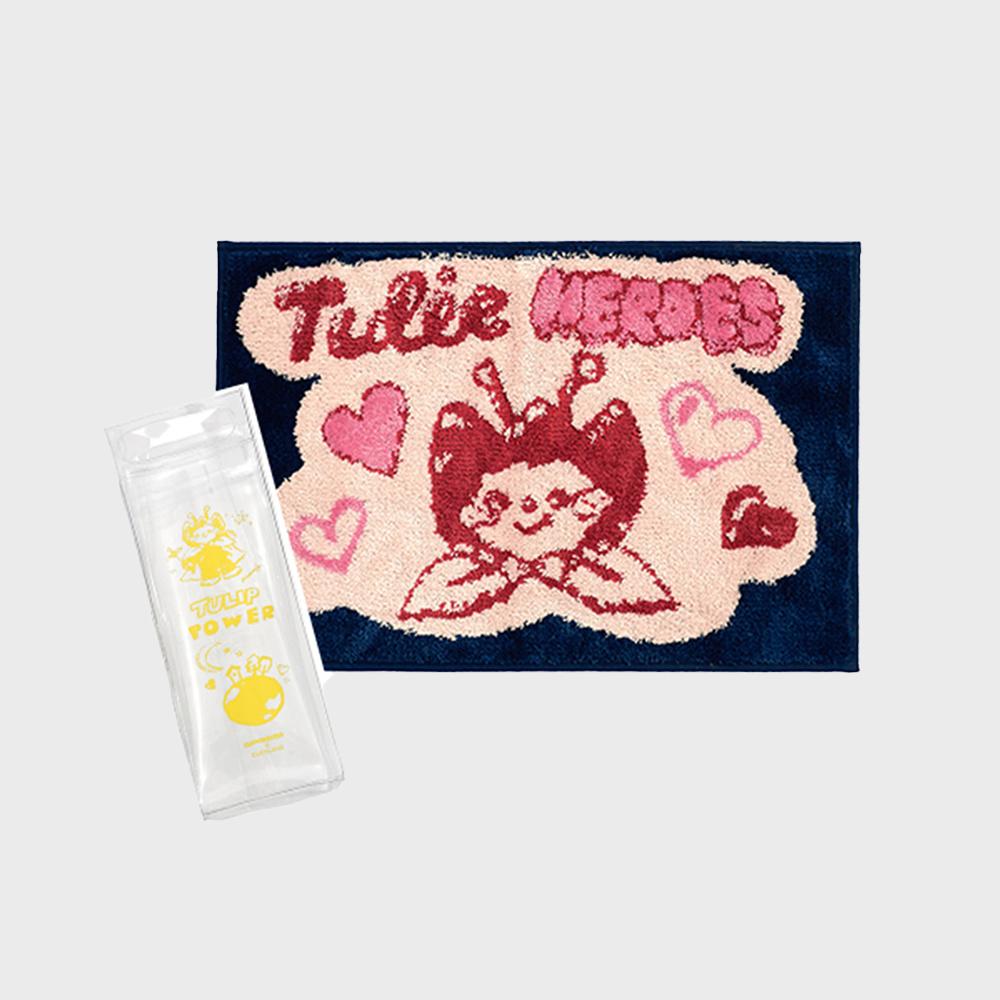 NAVY 튤리 히어로즈 GiFT SET (발매트+칠링백 SET)