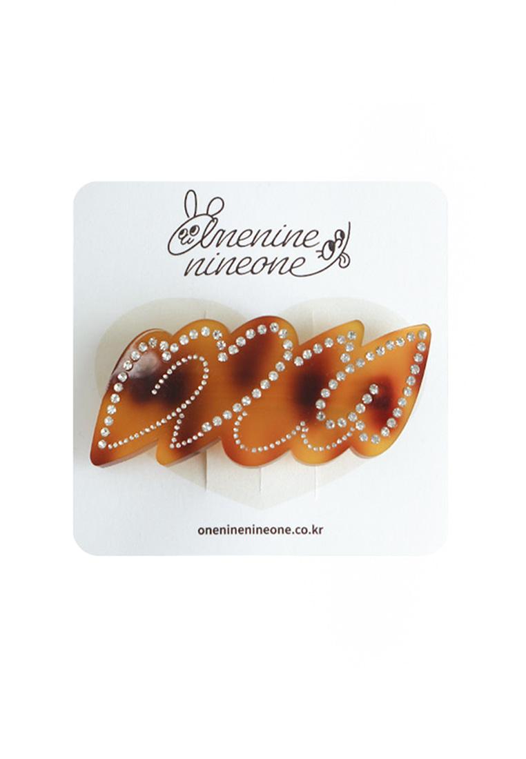 HEART CUBIC HAIRCLIP_2 COLOR