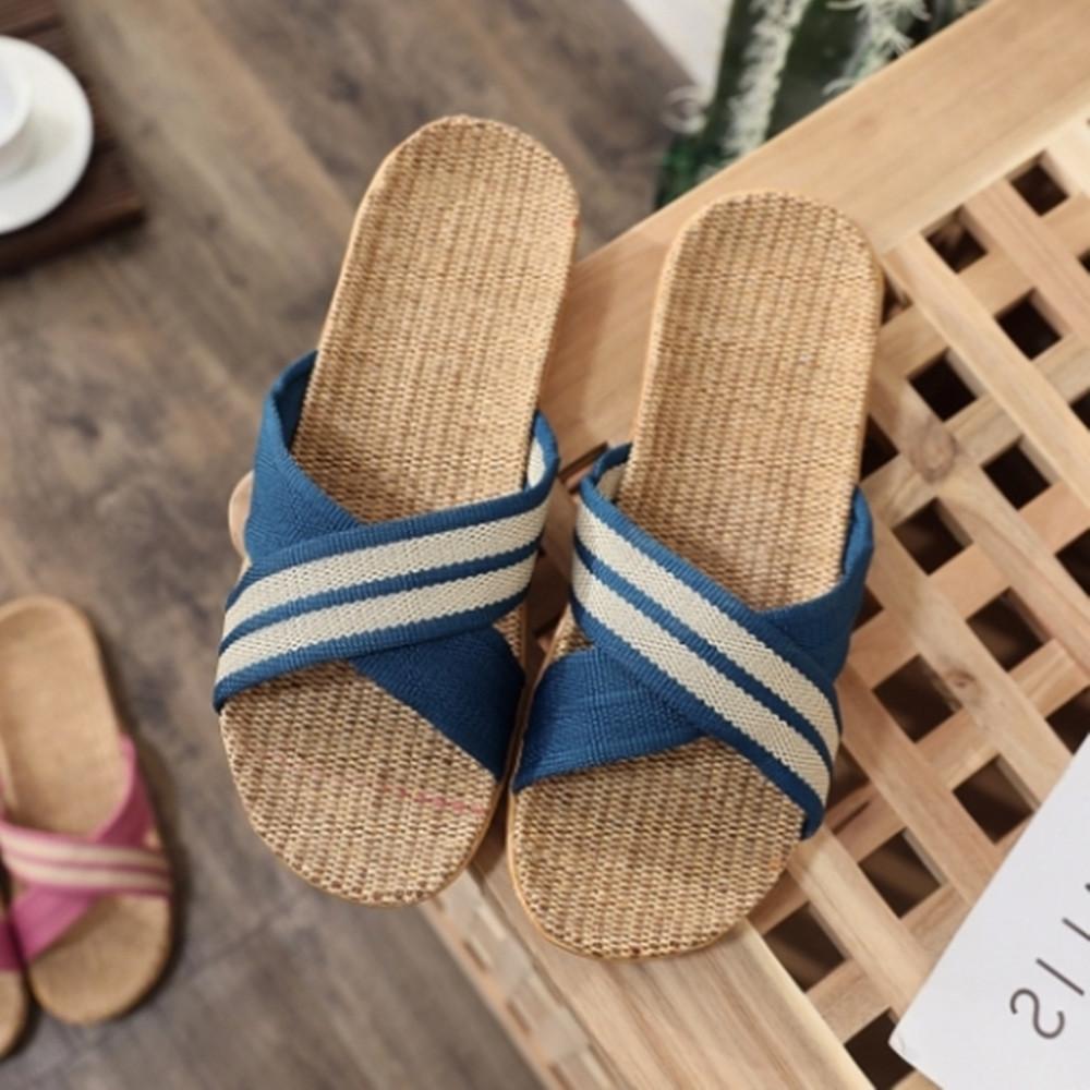 라탄실내화 룸슈즈 실내용 무소음 대나무 슬리퍼 아파트실내화