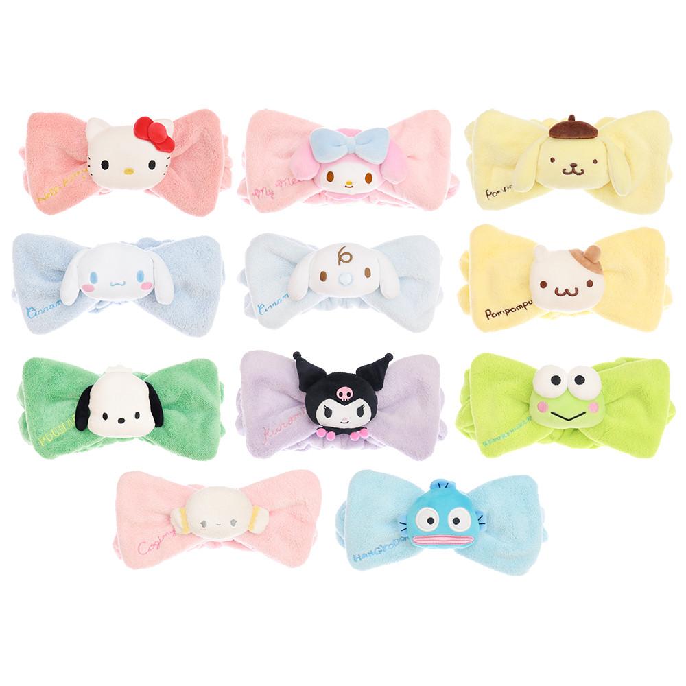 산리오 캐릭터 마스코트 폭신폭신 헤어밴드