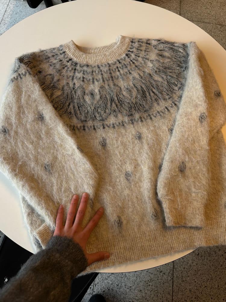 런던 블랑토 모헤어니트2C