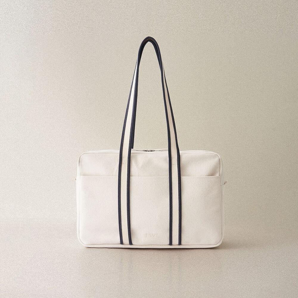 [노이에] CANVAS BOSTON BAG (navy)