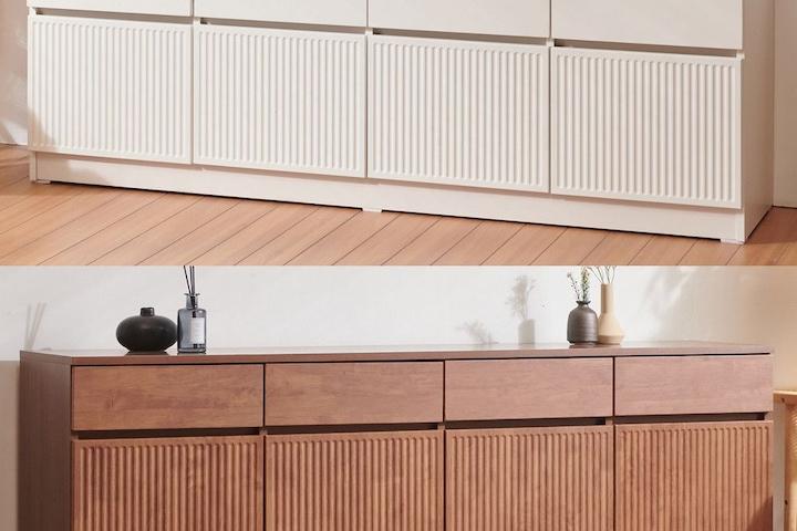 쿠폰가 219,000원ㅣ윈스턴 1800 수납 높은거실장 티비장 tv선반 EAN-CS006