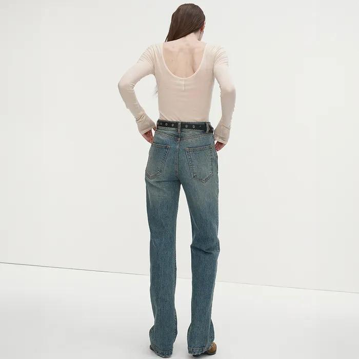 LOW BACK LONG SLEEVE T-SHIRT_ IVORY