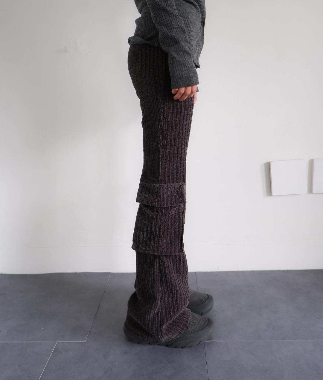 Corduroy pocket bootscut pt