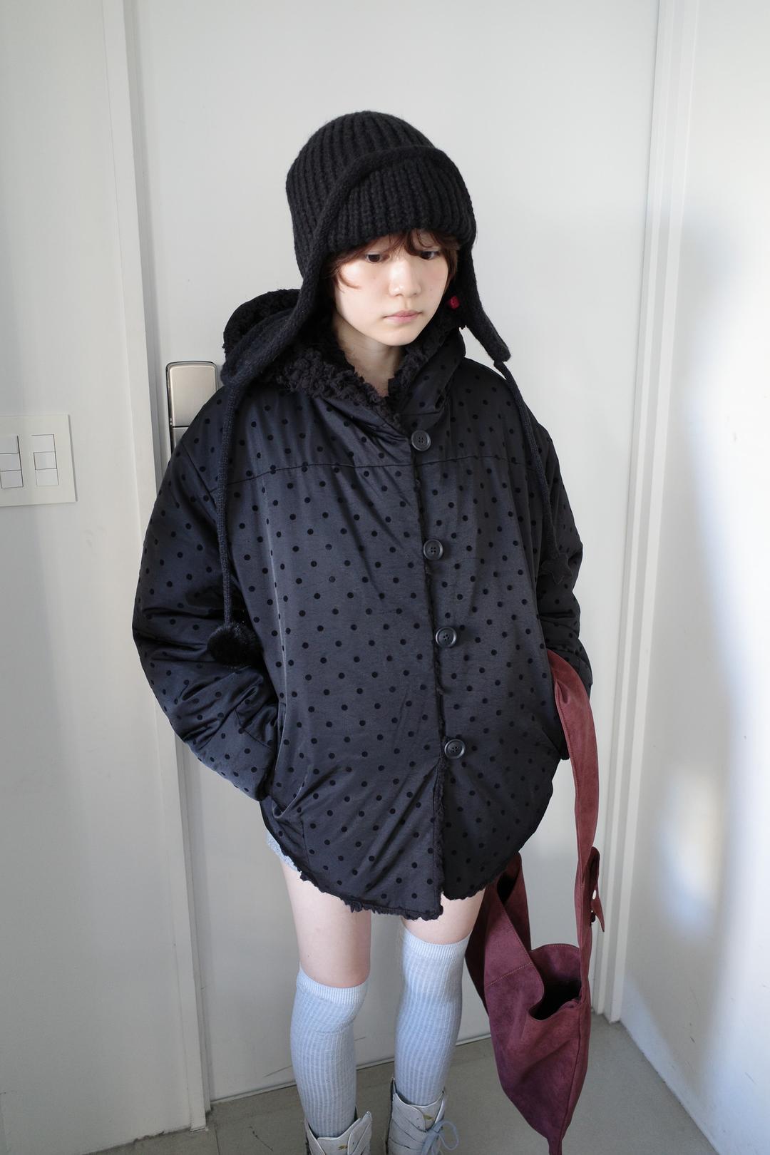 [프리오더] Reversible jacket, black (12.20 출고)