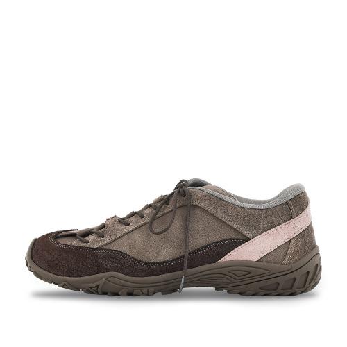 Curved Lace No.2 Sneakers_Multi Taupe