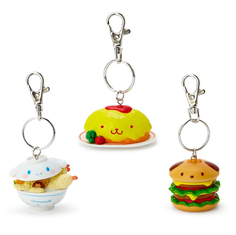 산리오 캐릭터 모양 키홀더 오오모리 디자인 시리즈