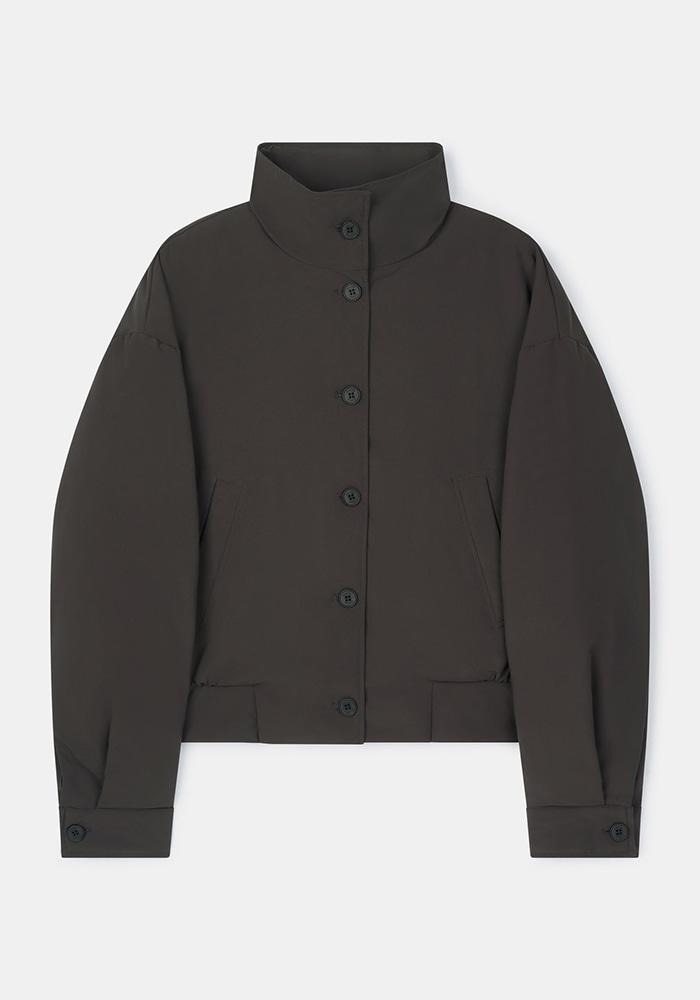 Padded blouson (Brown)