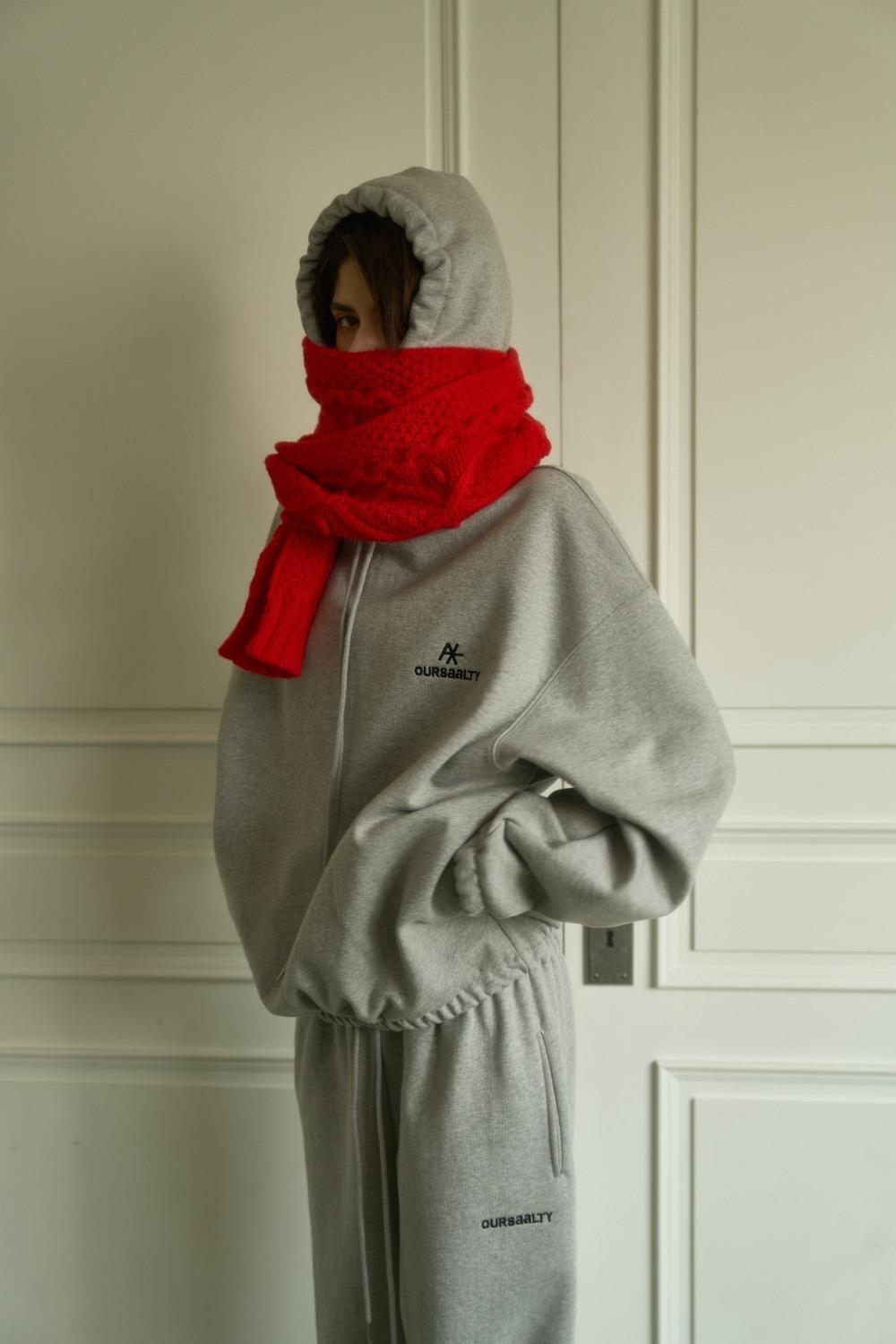 Saalty Warming Hood / Gray