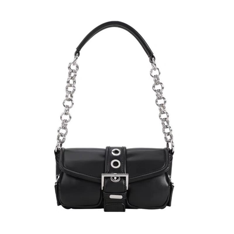Buckle Chain Shoulder Bag