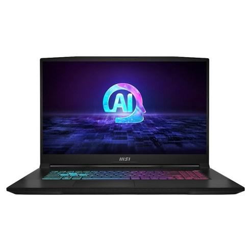 MSI 2024 스워드 GF76 17.3 라이젠7 라이젠 8000 시리즈 지포스 RTX 4060, 블랙, 512GB, 16GB, Free DOS, Sword GF76...