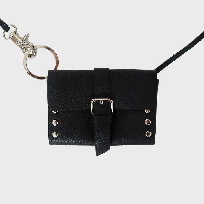 [29CM단독] Killi Real Leather Micro Bag - Black Silver