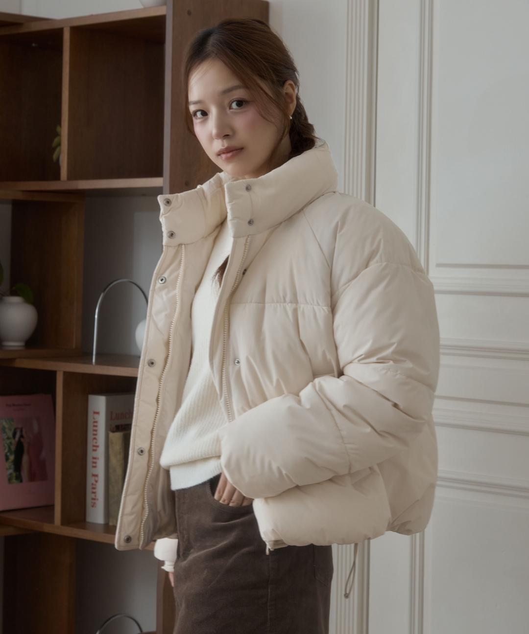 스파오 파스텔 푸퍼_SPJPF4TG01