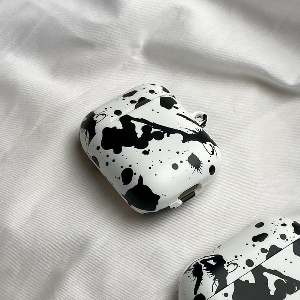 [에어팟 케이스 1,2,3세대/PRO] 패턴 페인팅 01 이니셜 각인 서비스