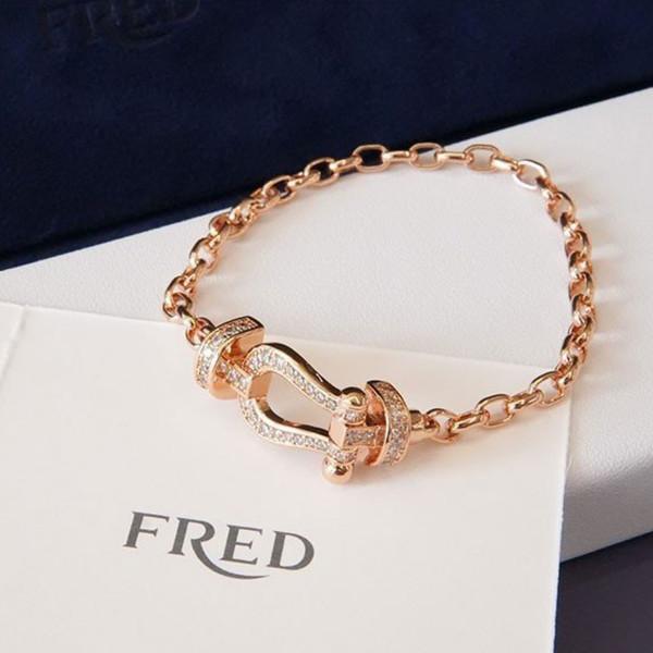 *정품급* FRED 포스텐 브레이슬릿 로즈골드 팔찌