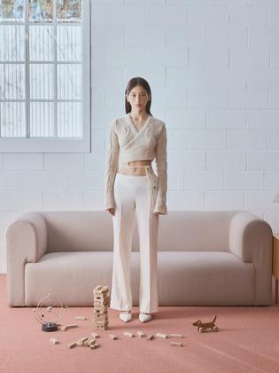 SIMON KNIT CARDIGAN(BEIGE)