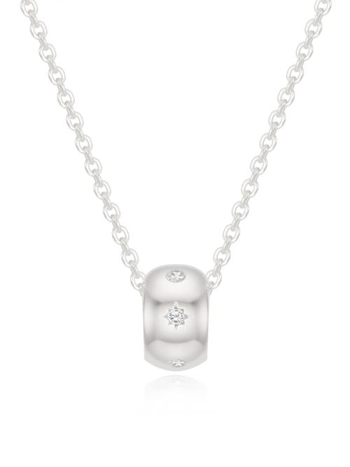 [silver925] glacy star cubic ring necklace