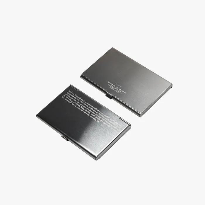 STAINLESS STEEL CARD HOLDER 스테인리스 스틸 명함 케이스