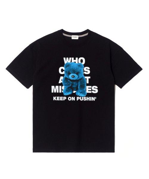 WA Rough Bear Tee (Black)