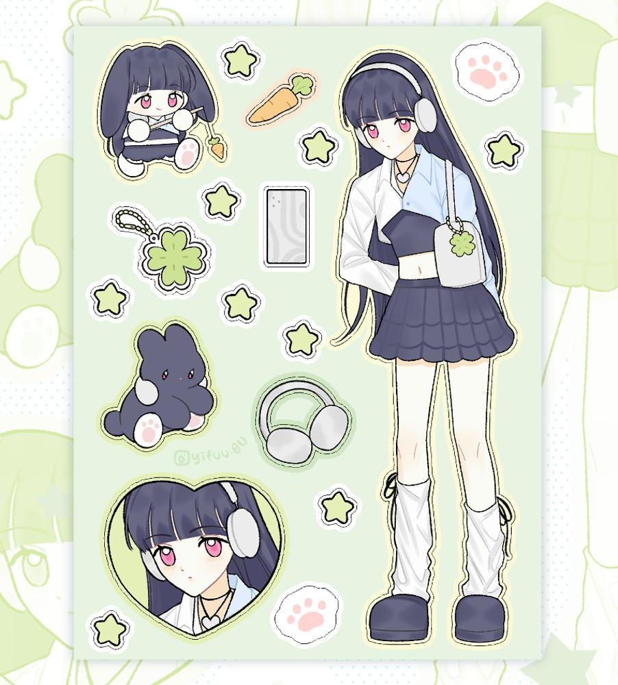 [맹수상점] 여름날 토토 스티커