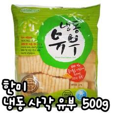 푸드드림 한미 냉동유부(사각) 500g