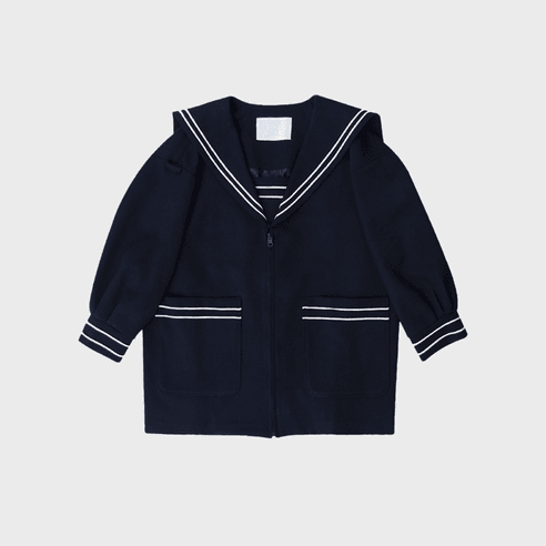 프레클 3차 sailor navy midi jacket, 프레클 3차 sai...