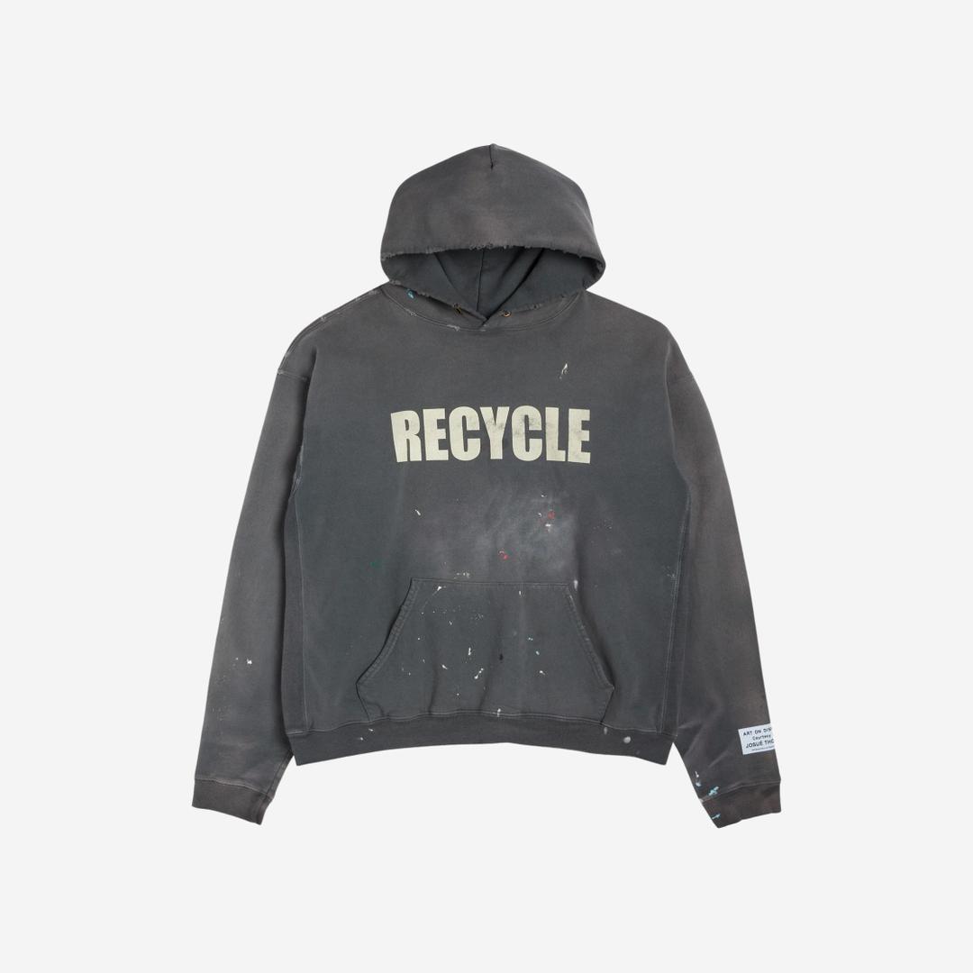 Gallery Dept. 90'S Recycle Hoodie Washed Black