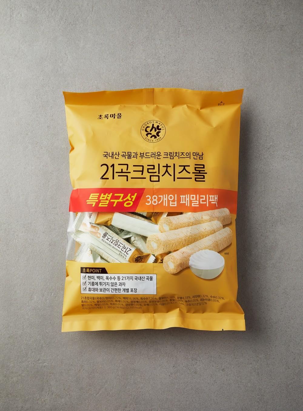 [초록마을] [기획] 21곡 크림치즈롤(380g)