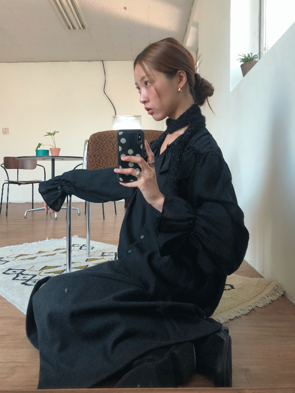 컨트리 블라우스