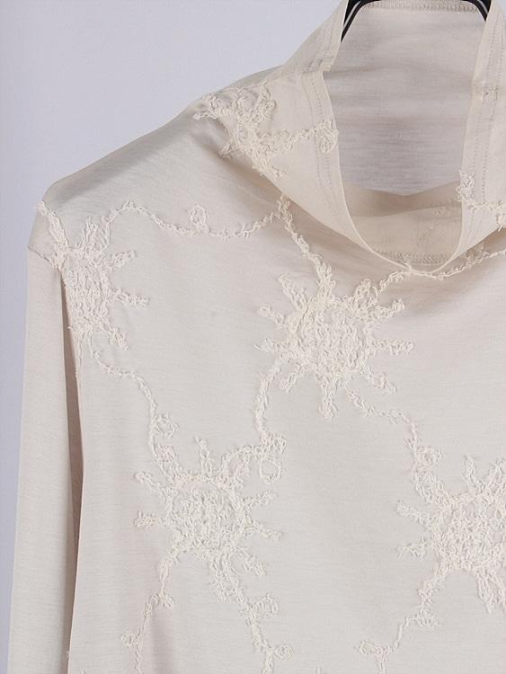 KEIKO KISHI needle work tee