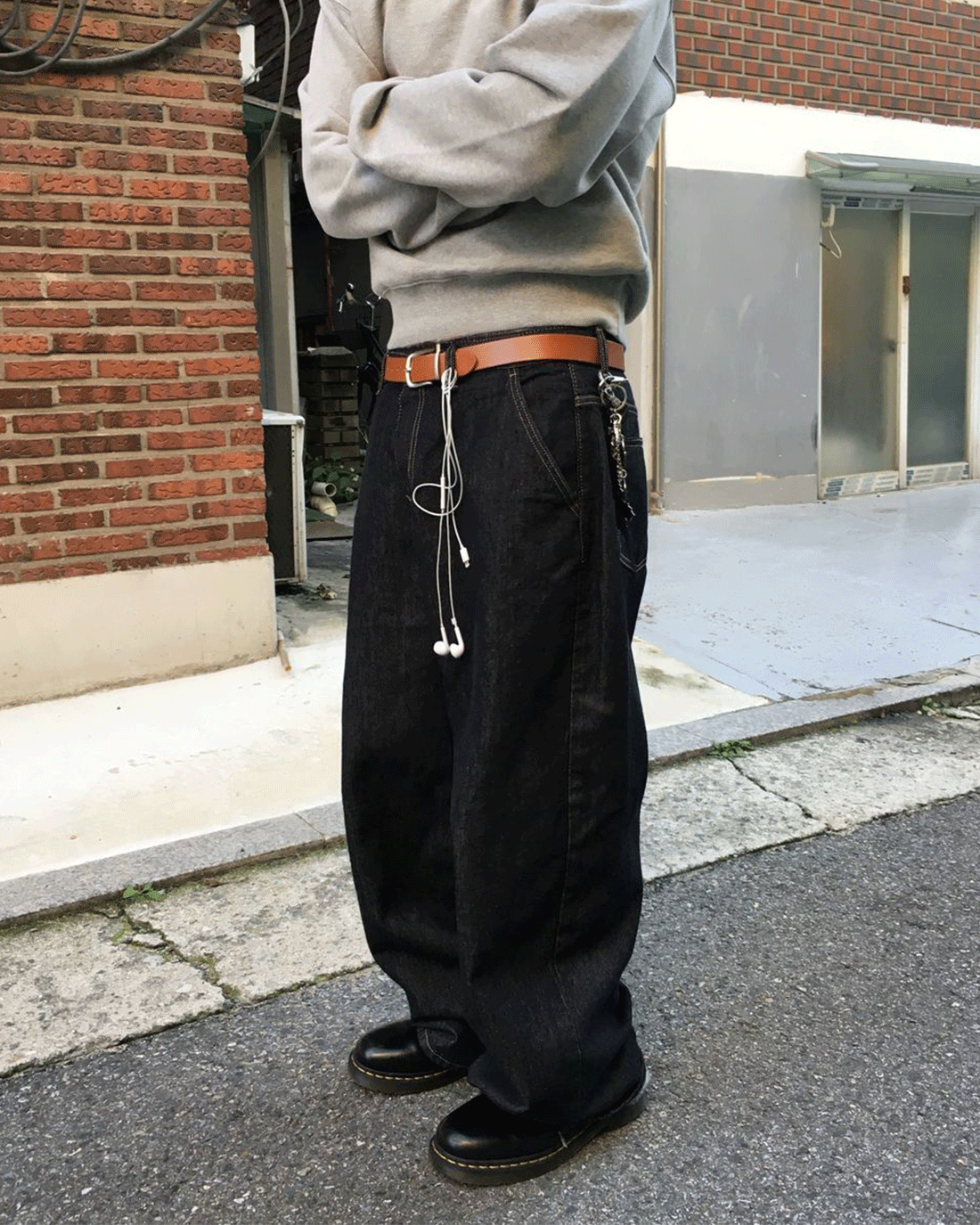 퓨어 클래식 생지 데님 Blue