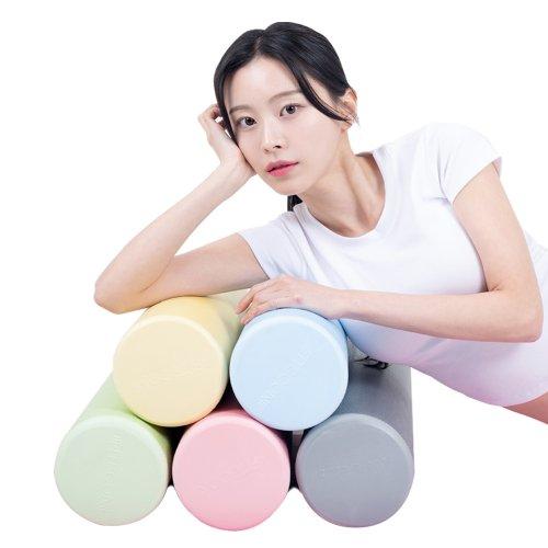 EVA 폼롤러 60cm 크림옐로우